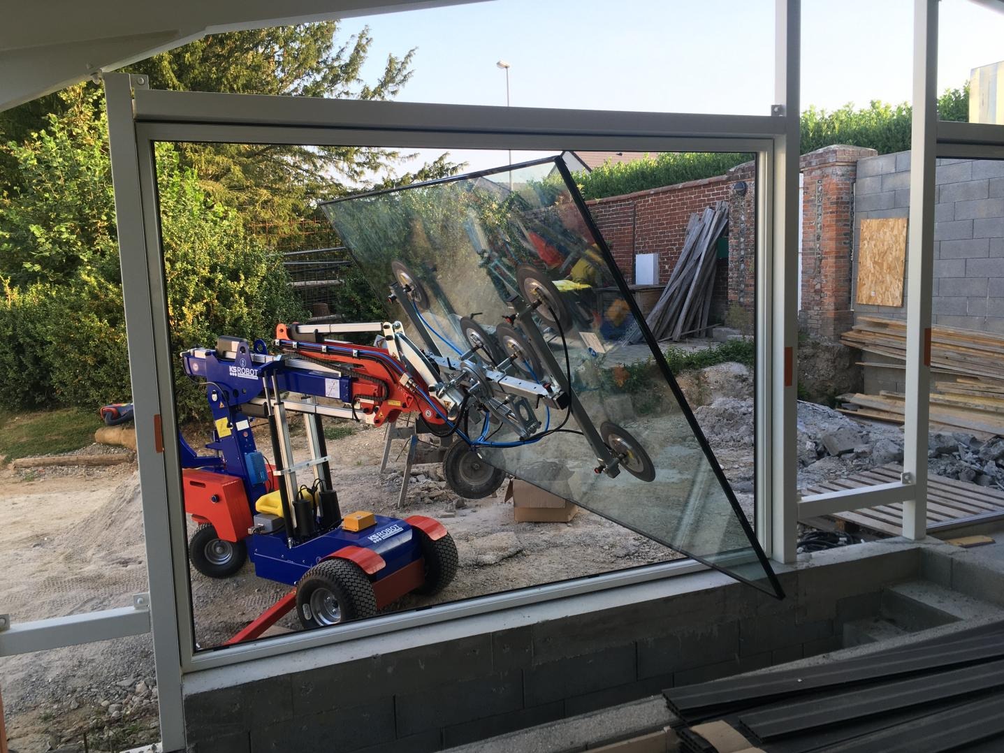 Pose de gros vitrage intérieur à Évreux<br/>Pose de gros vitrage intérieur dans la région de Évreux<br/>Pose de gros vitrage intérieur à Évreux